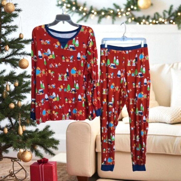 Wondershop Plus Size Christmas Pajamas Pajamas 2XL - Picture 8 of 13